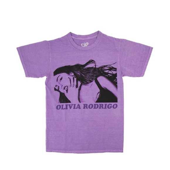 Olivia Rodrigo Guts Tee - Purple Large (B14) - Picture 1 of 5